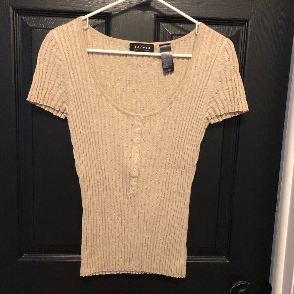 Tan sweater